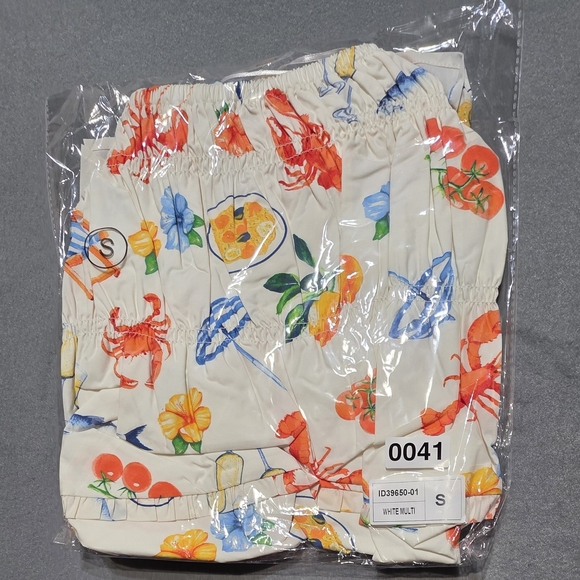 Peach Love Seaside Social Dress NEW - In Poly Bag - Size Large PTP 20 - Picture 8 of 8